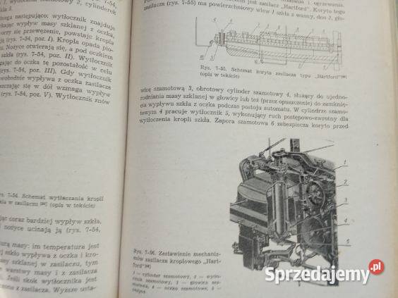 Technologia szkła 1972 technologia technika technika, nauki techniczne Łódź