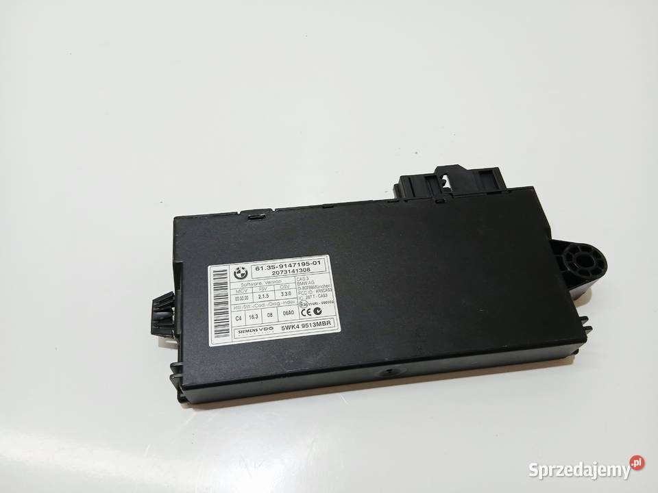 STEROWNIK MODUŁ KOMFORTU BMW E60 E61 LCI 9147195 osobowe Komputery