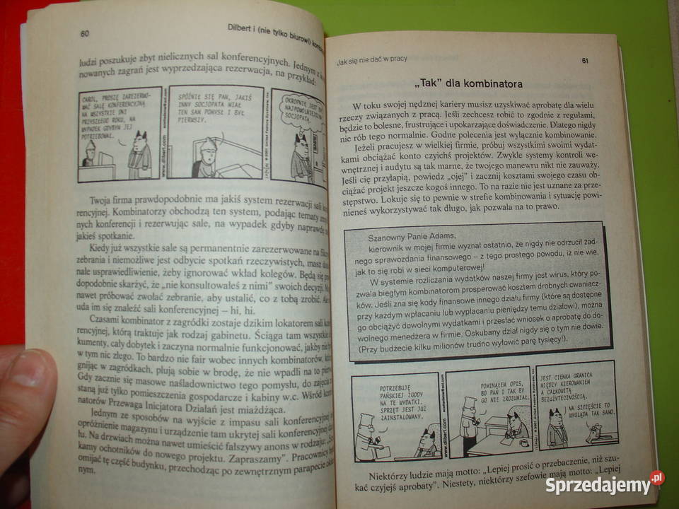 Dilbert i nie biurowi kombinatorzy Scott Adams Łódź