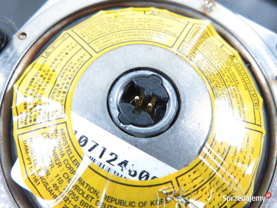 PODUSZKA KIEROWCY OPEL ANTARA A L07 96440827 małopolskie