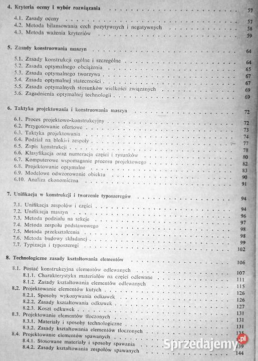 Metodyka konstruowania maszyn Antoni Dziama Pozostałe Chełm sprzedam
