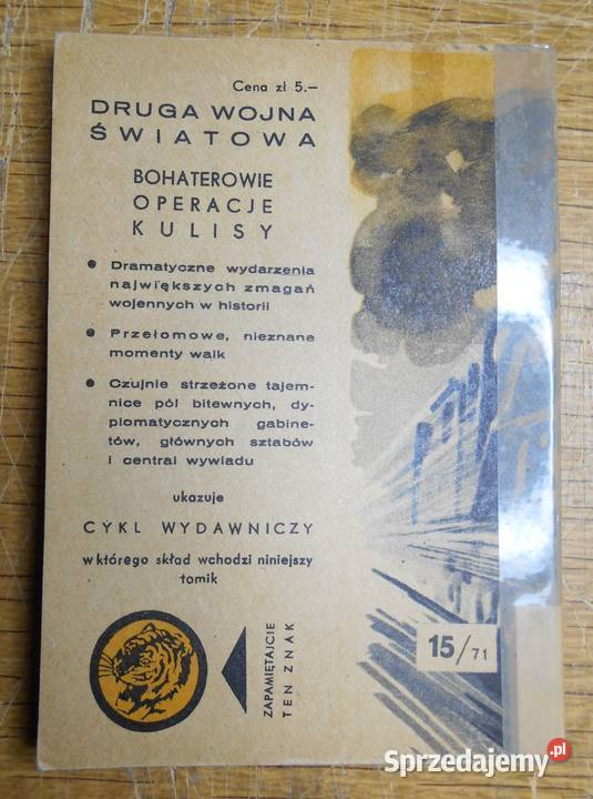 Żółty Tygrys Zatrzymać pociąg 963 1571 Parczew sprzedam