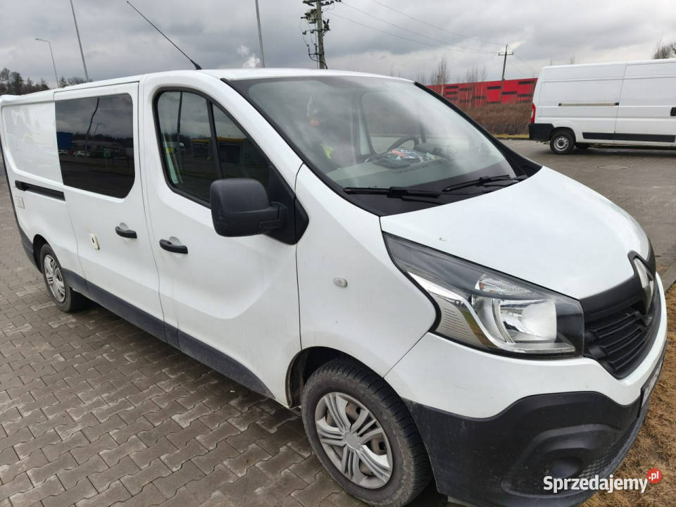 Renault Trafic long L2H1 brygadówka 6osobowy mazowieckie