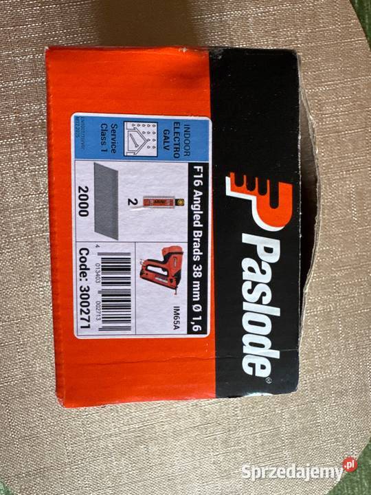 Paslode Mocowanie 300271 AF16 x 38 mm Ocynkowane Dębica sprzedam