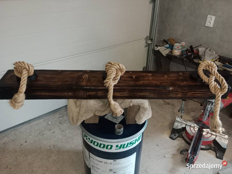 Lampa z drewna belka Dąbrowa Górnicza sprzedam