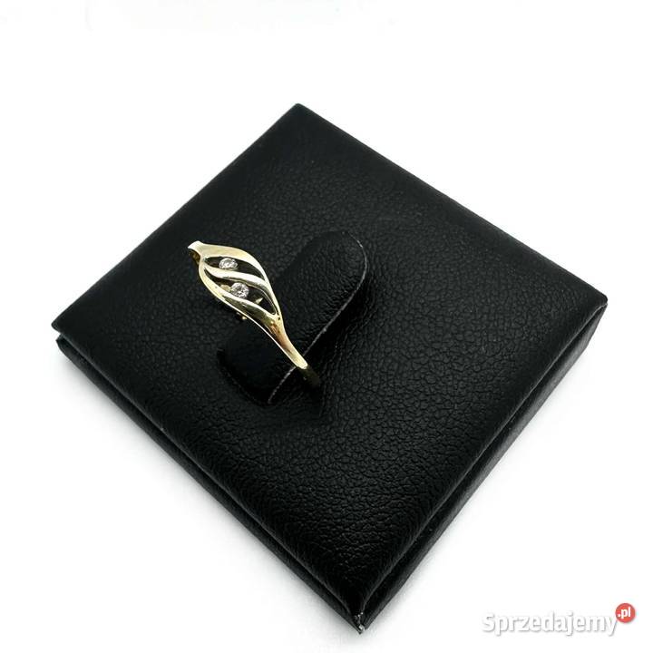 Złoty Pierścionek Próby 333 077g Rozmiar 11 Pierścionki Elbląg