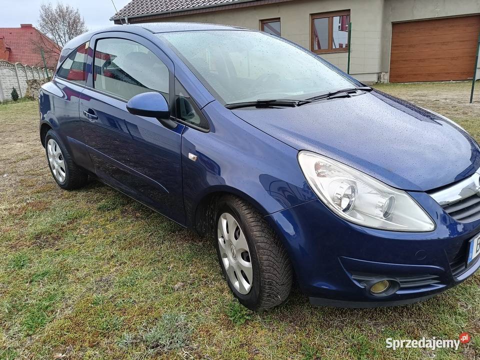 Opel Corsa D mały przebieg 105 niebieski