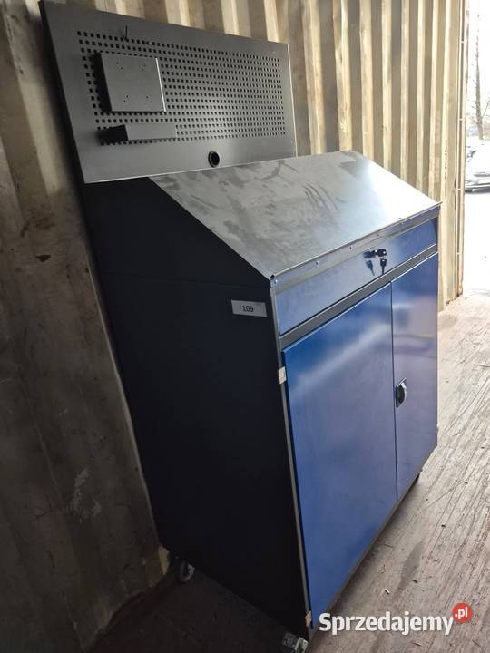 Stanowisko komputerowe na kółkach duże Rybnik sprzedam