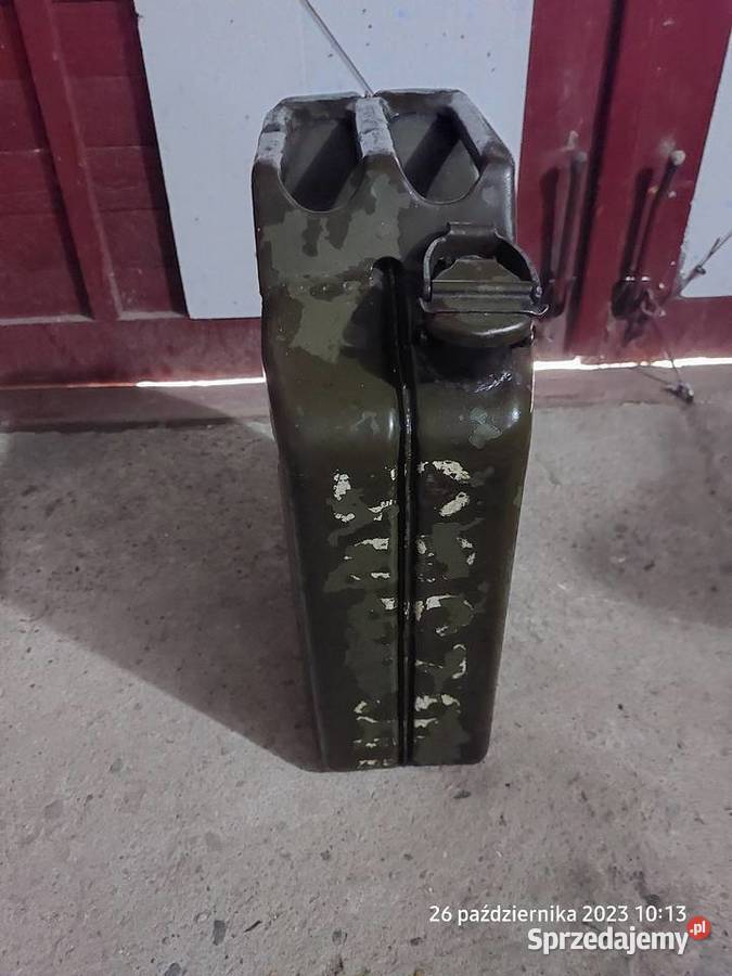 Kanister metalowy 20 litrow 10 opolskie Nysa