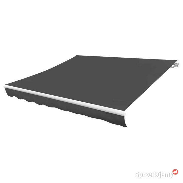 vidaXL Tkanina do markizy antracytowa 450 x 300 Warszawa