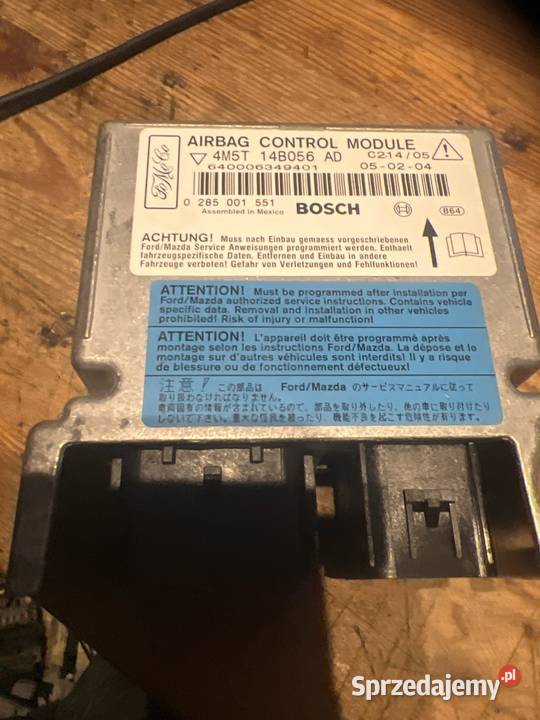 Sensor airbag ford 4m5t148056ad wielkopolskie Margonin