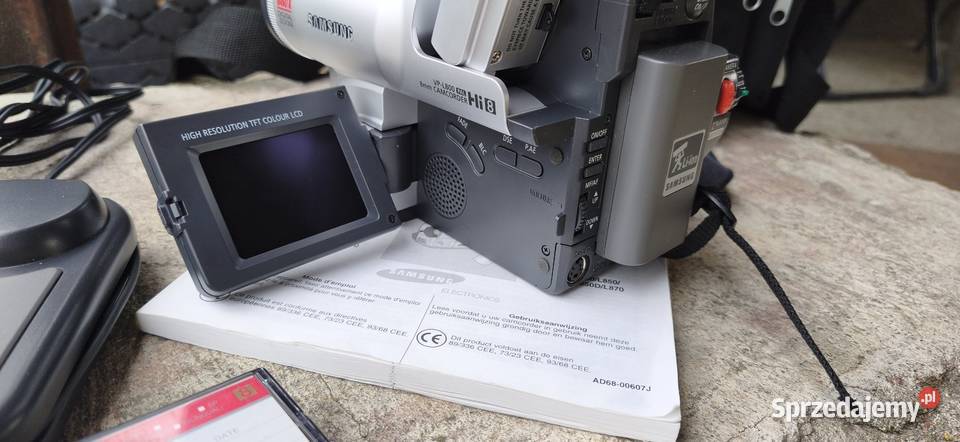 Kamera wideo Samsung VPL800 z serii Hi8 Rawicz
