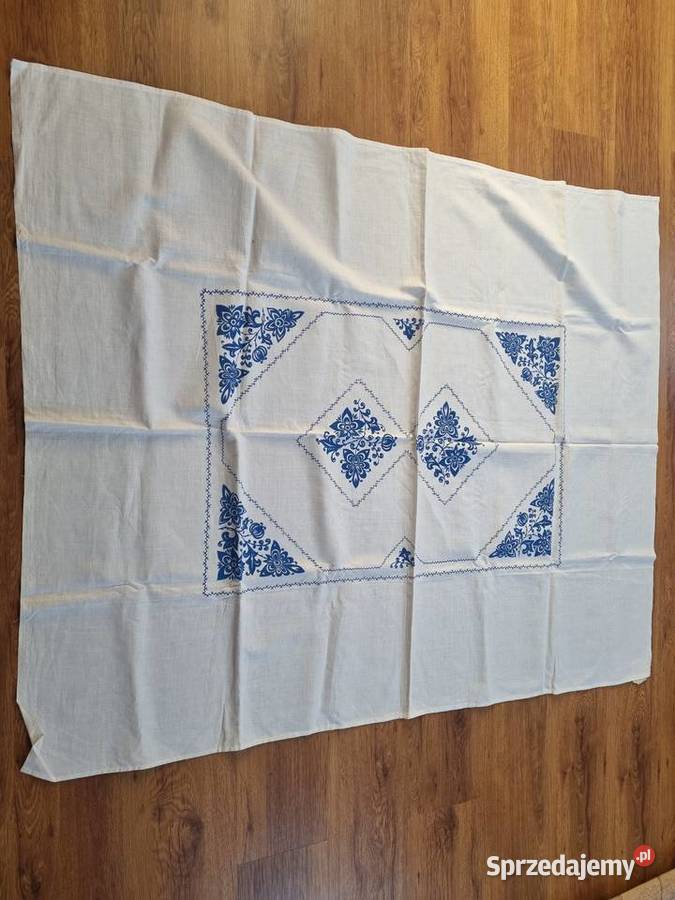Obrus obrusy z okresu PRL nieużywane 3 sztuki Obrusy lubelskie