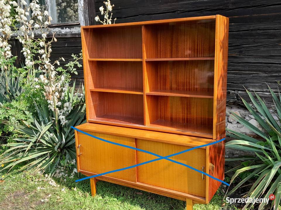 Stara nadstawka kredens witryna półki retro Dąbrowa Górnicza sprzedam