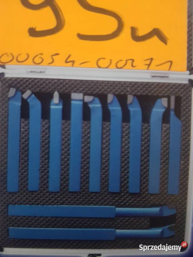 ZESTAW TOKARSKI 11el TOKARSKIE 10x10mm tokarnia Głogowa