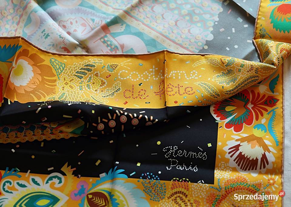Hermes Paris apaszka twill silk sprzedam