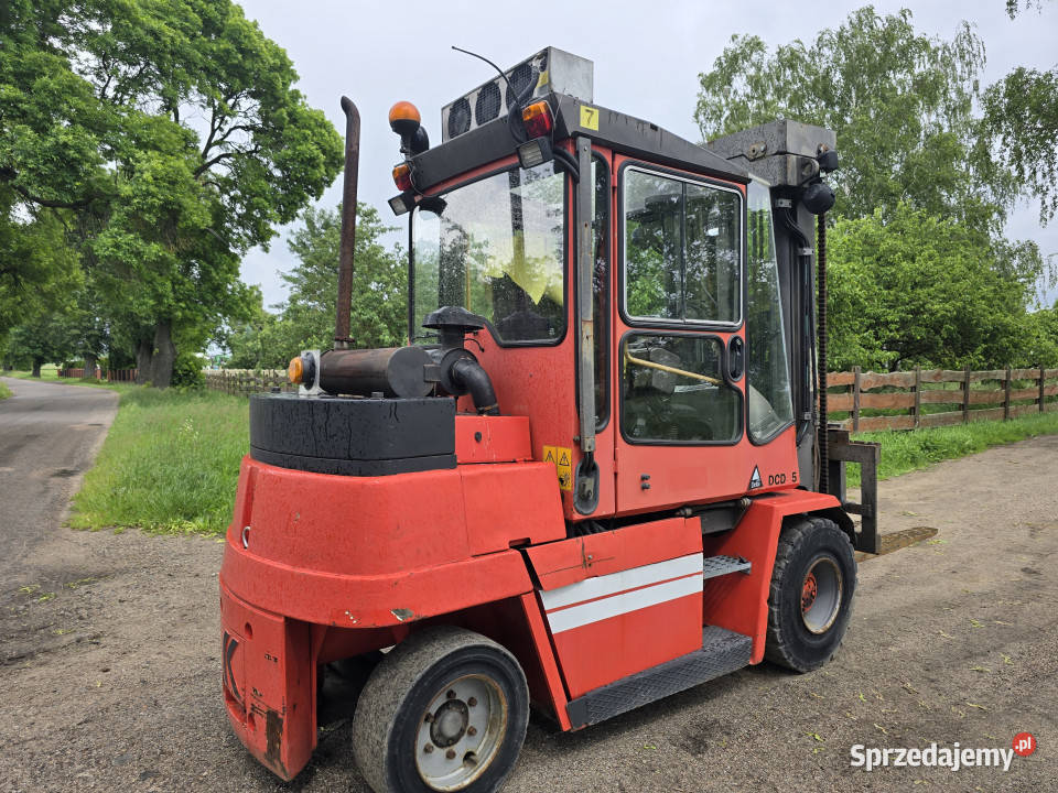 Wózek widłowy KALMAR DCD 556 Triplex 6 m 55 t Rudolfowo