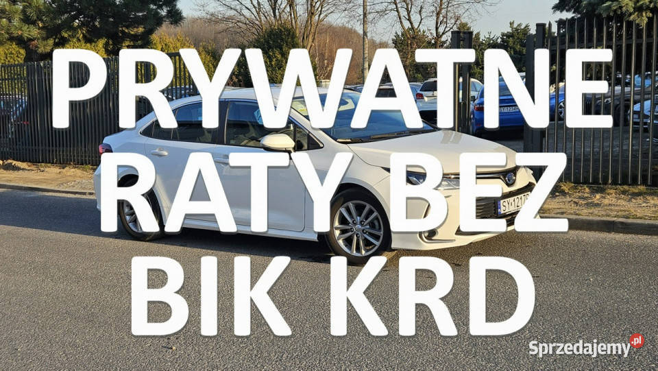 Toyota Corolla Toyota Corolla hybryda na raty Corolla Kraków