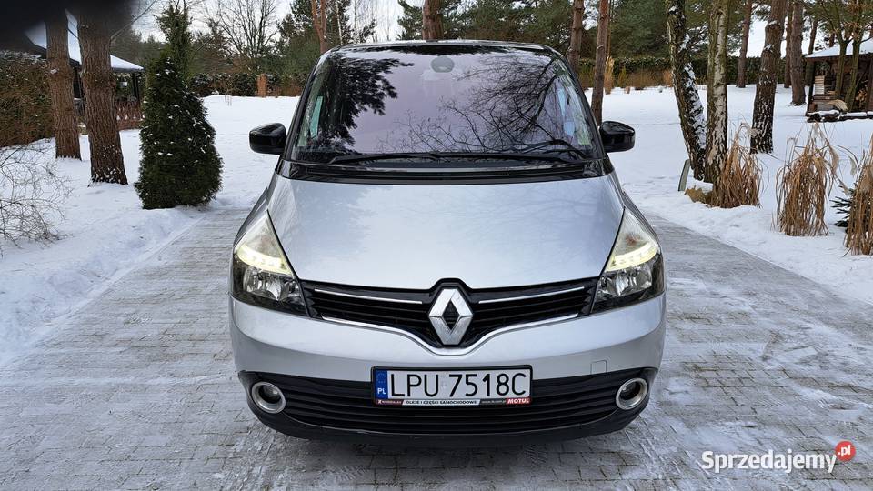 Renault Espace 20 dCi ZEN EURO 5 Samochody osobowe lubelskie Kolonia Góra Puławska