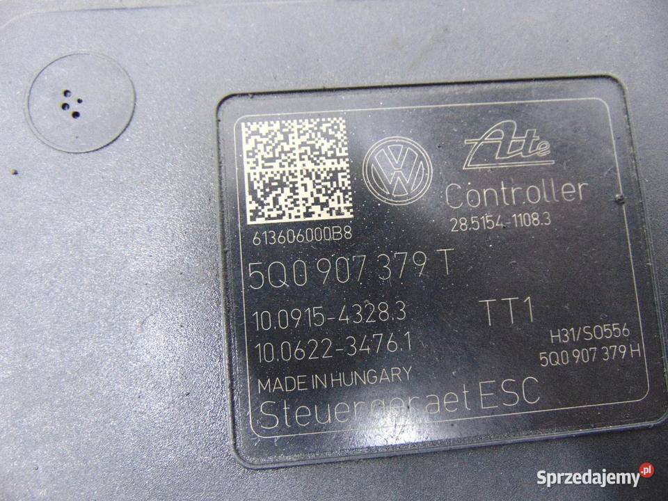 POMPA HAMULCOWA ABS 5Q0614517S 20 TDI VW GOLF osobowe