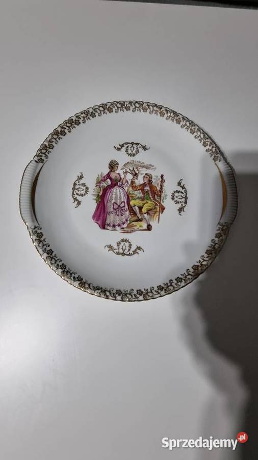 Talerz Porcelana Francuska wielkopolskie Wola Podłężna