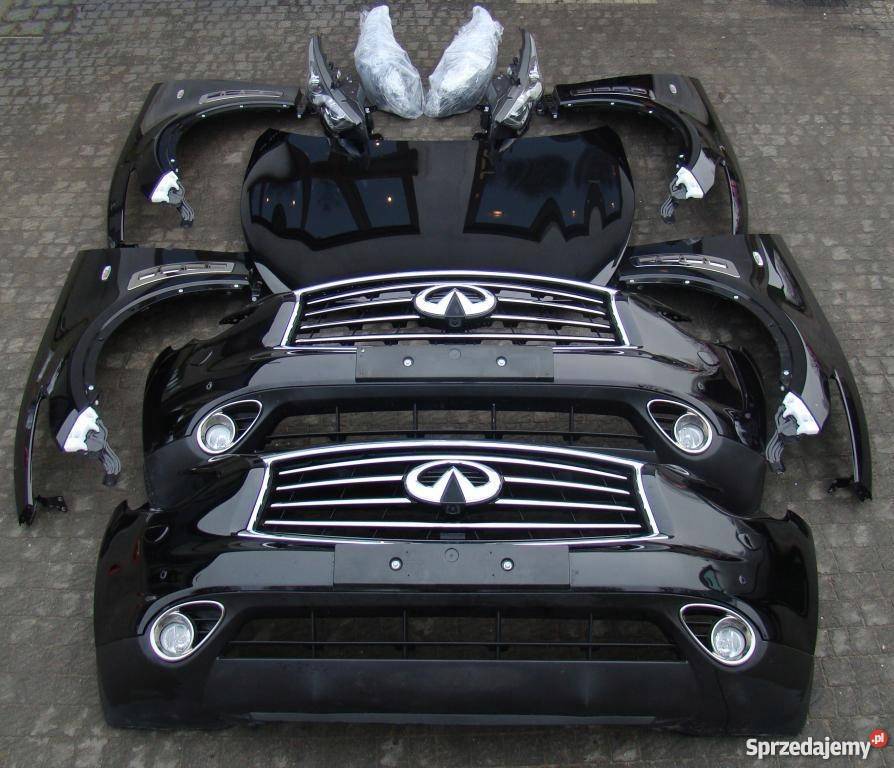 INFINITI QX70 FX30D FX37 FX50 ZDERZAK PRZÓD LIFT Nowy Tomyśl sprzedam