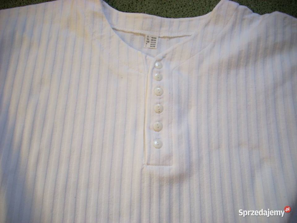 Bluzka z bawełny prążkowana 48 50 Rozmiar 50 Bluzki i koszule Nowy Sącz