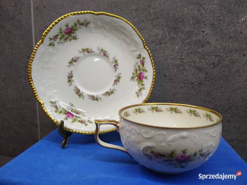 Rosenthal Sanssouci Moosrose filiżanka do Kalisz