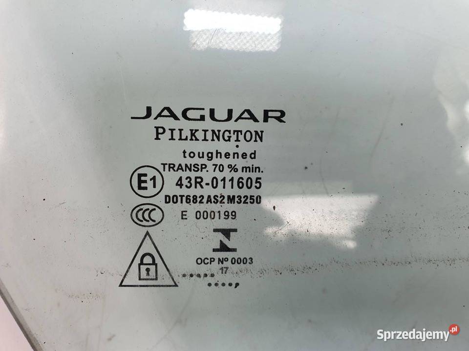SZYBA PRAWY PRZÓD JAGUAR XF PURE kujawsko-pomorskie sprzedam