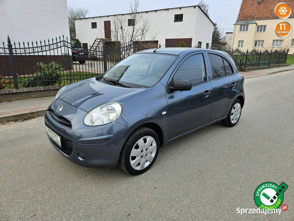Nissan Micra Opłacona Zdrowa Zadbana Serwisowana isofix Kisielice