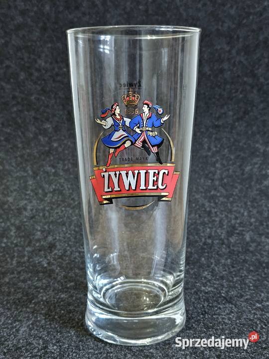 szklanka na piwo pokal kufel Żywiec 05 l Krosno sprzedam