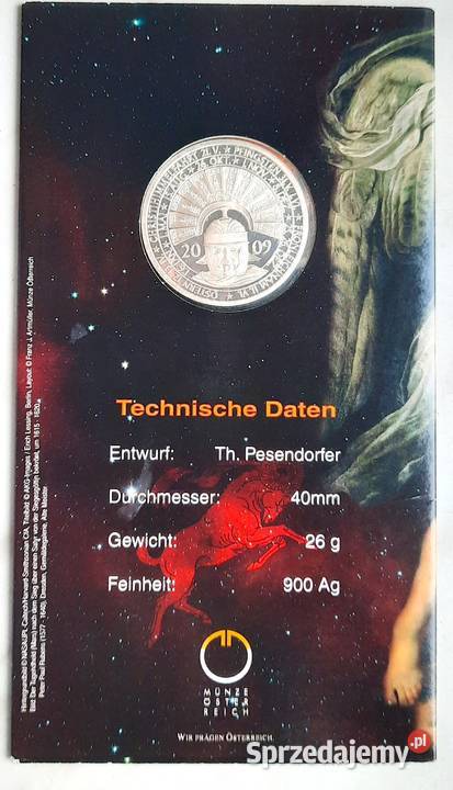 Srebrny Numizmat 2009 III 26g0900 Numizmatyka Gliwice