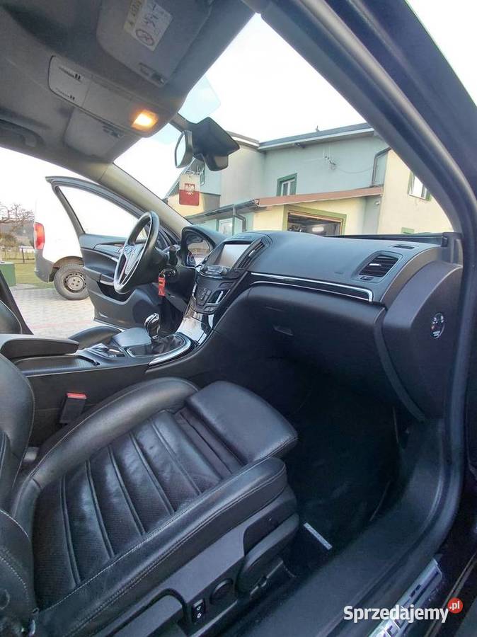 OPEL INSIGNIAZADBANY DUŻYM SERWISIE skórzana tapicerka Krosno