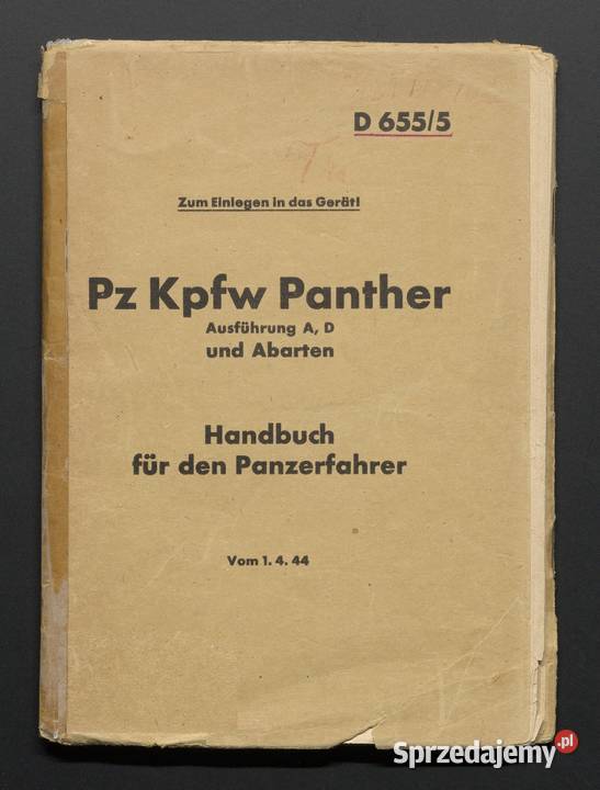 Pz Kpfw Panther Ausfhrung A D und Abarten
