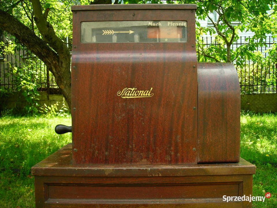 Zabytkowa kasa National początek XX wieku podlaskie Białystok