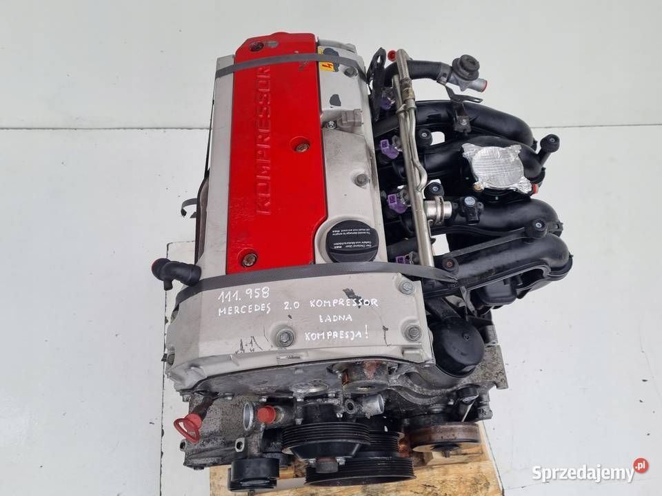 SILNIK KOMPLET Mercedes SLK R170 20 KOMPRESSOR lubelskie Chełm
