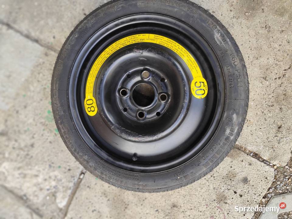 Koło dojazdowe SEAT R14 ET38 Michelin TEX Nowa Sarzyna sprzedam
