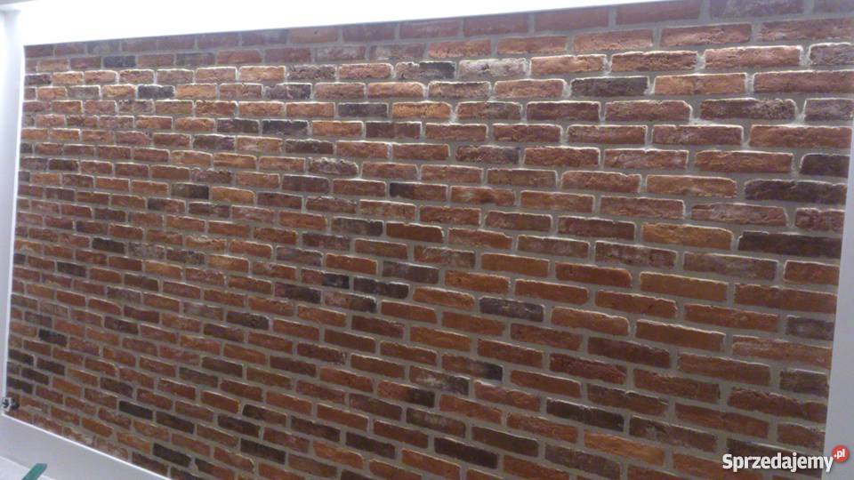 Stara cegła płytki ze starej cegły cięta stara dolnośląskie Lubin