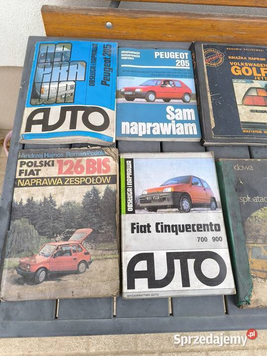Książki motoryzacyjne Rzeszów sprzedam