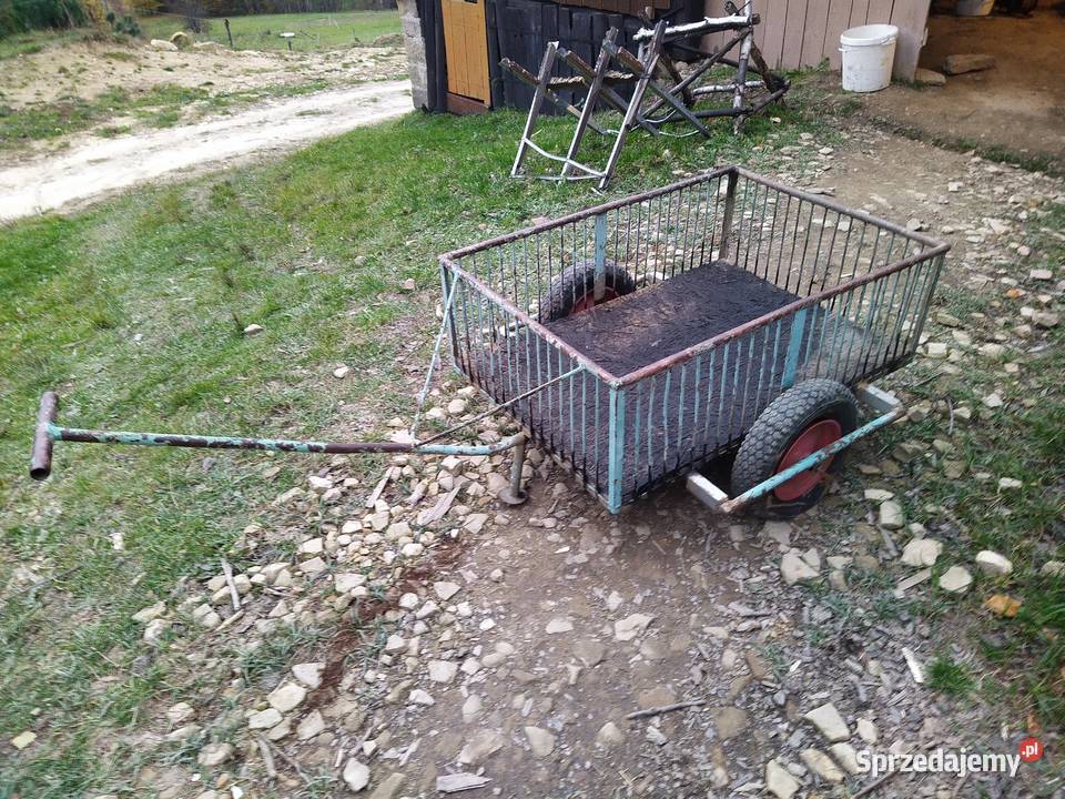 Wózek dwukołowy solidny z rączką uchwytem quad Pozostałe Paleśnica