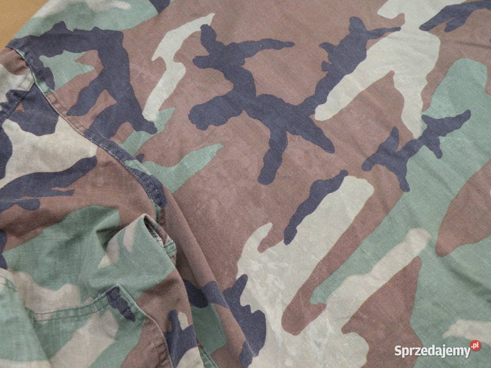 Bluza BDU woodland large short NYCO obszyta 92r Wrocław