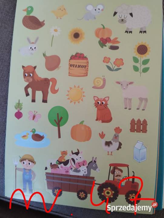 Naklejki zwierzaki Artykuły szkolne podlaskie Siemiatycze