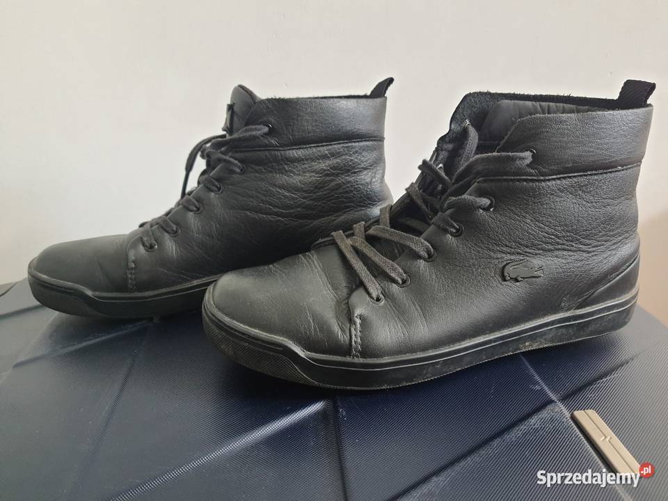 Lacoste buty czarne kostkę damskie rozmiar 39