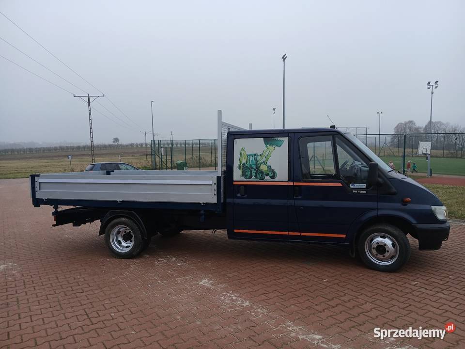 Ford transit 24 doka wywrotka kiper brygadówka