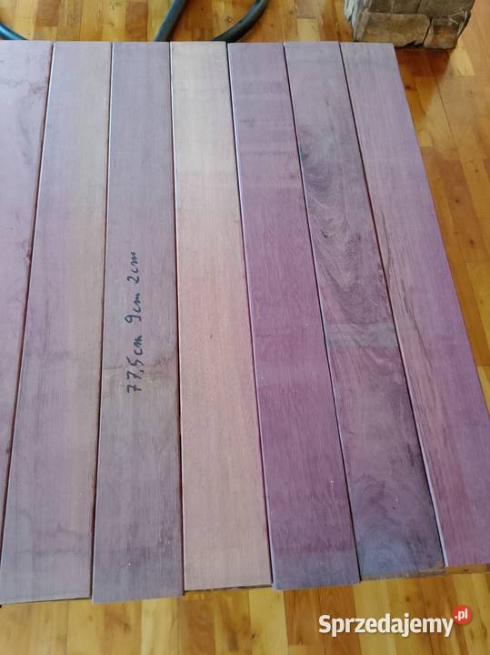 Drewno Mahoń deski ponad 1m2 wielkopolskie Nowy Tomyśl