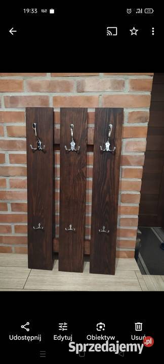 Wieszaki na ubrania balustrady i inne