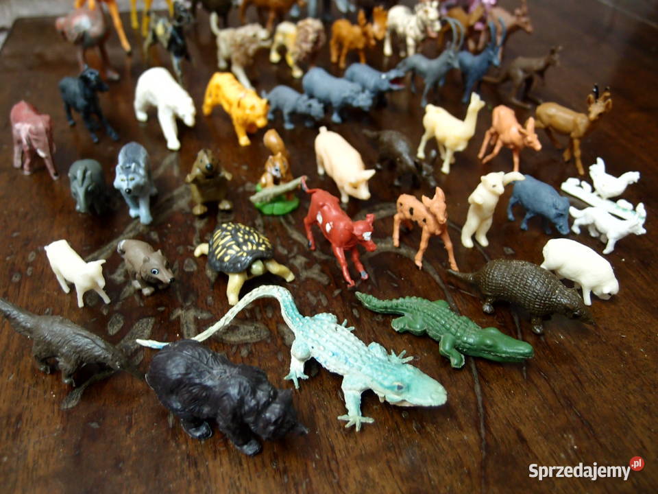 Figurki zwierzęta ZOO Safari łódzkie Łódź