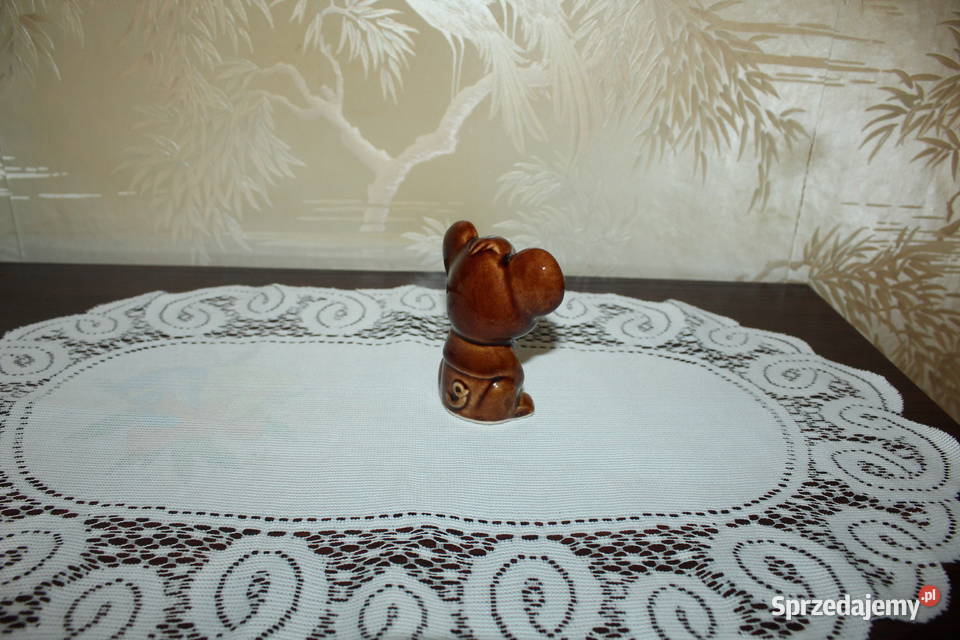 Myszka Porcelit Ceramika PRL Chorzów