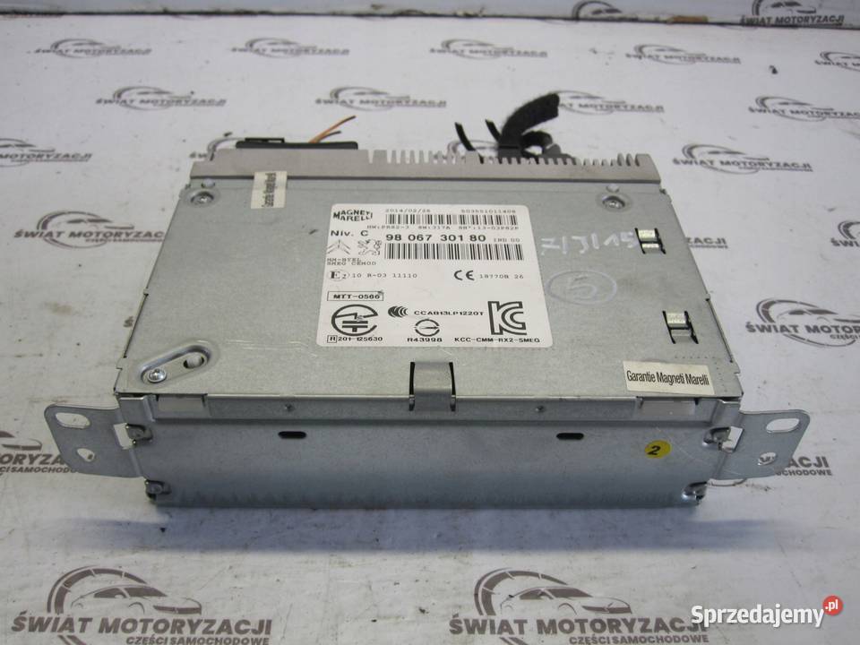 PEUGEOT 208 I 14r radio 9806730180 Kielce