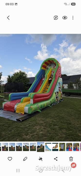 Zjeżdżalnie Dmuchańce Dzieci KomunieUrodziny obsługa imprez